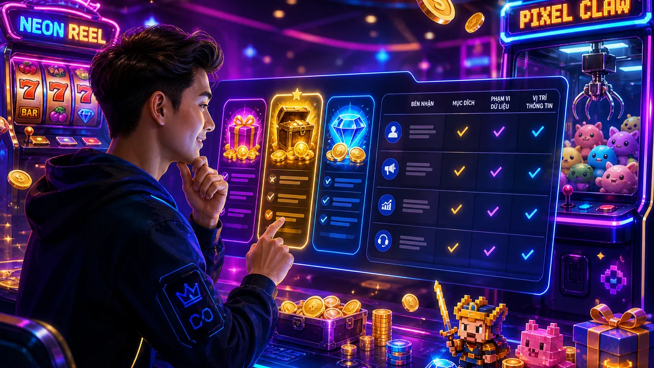 Ưu đãi game nổi bật: kiểm tra chia sẻ dữ liệu trong khuyến mãi tk88 trước khi chọn